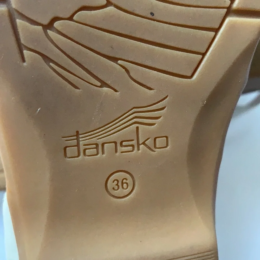 Dansko Reeta Nubuck Leather Beaded Sandals 36